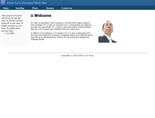 Tablet Screenshot of peter-lo.com